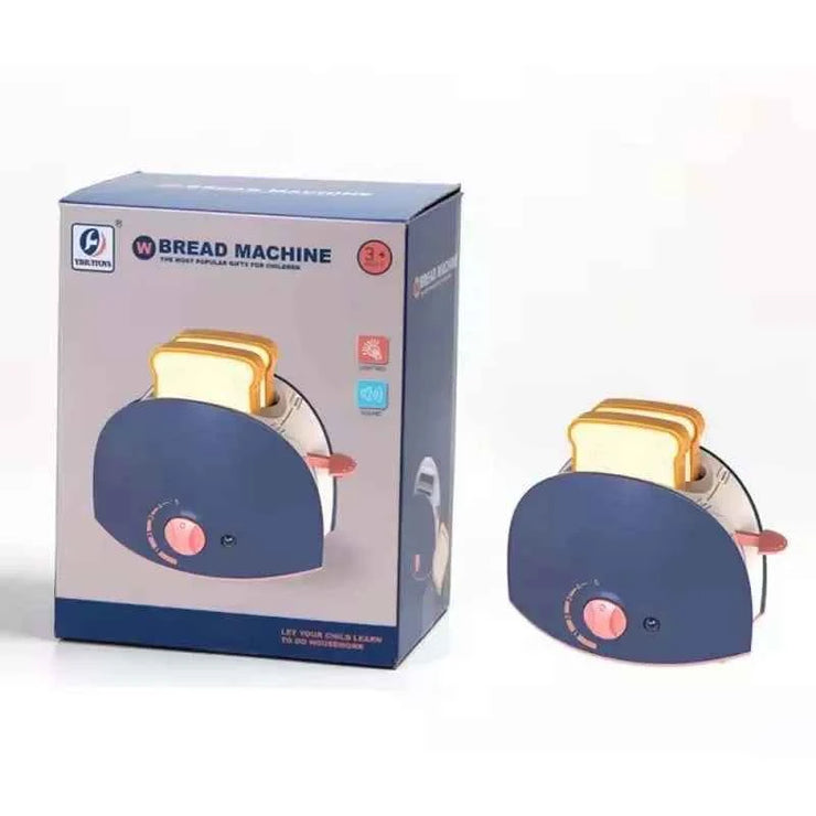 Interactive Electric Kitchen Playset Kids Children Mini Simulation Household Appliances Light Toy Gift Pretend Cooking Role Play