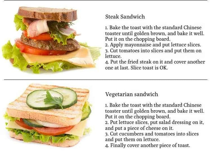 110V/220V Home Toaster 6 Modes 2 Slice Bread Toast Maker Automatic Breakfast Machine One-Click Operation Sandwich Maker 2023 New