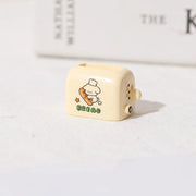 12Pcs/Lot Artificial Bread Toaster Cute Cartoon Fake Food DIY Resin Sweet Flatback Cabochon Jewelry Pendant Homemade Gift Mein Shop