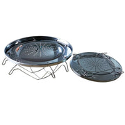 Toaster Rack Simple Portable Stainless Steel Toast Rack Outdoor Camping Toaster Folding Portable Grill Multi-Purpose Stove Grill Mein Shop