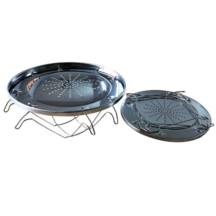 Toaster Rack Simple Portable Stainless Steel Toast Rack Outdoor Camping Toaster Folding Portable Grill Multi-Purpose Stove Grill Mein Shop