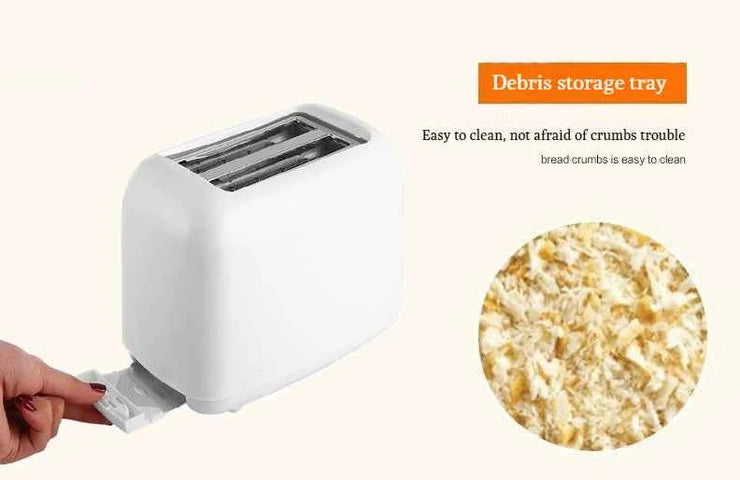 110V/220V Home Toaster 6 Modes 2 Slice Bread Toast Maker Automatic Breakfast Machine One-Click Operation Sandwich Maker 2023 New