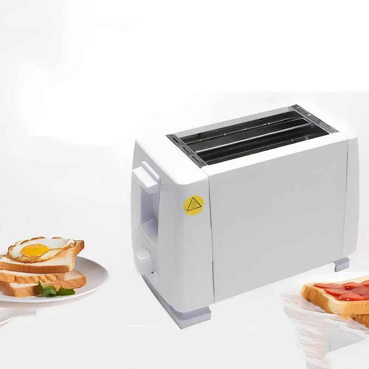 Toaster 1PC Stainless Steel Toaster Oven Double Sided Bake Heated Toast Sandwich Home Automatic Breakfast Machine
