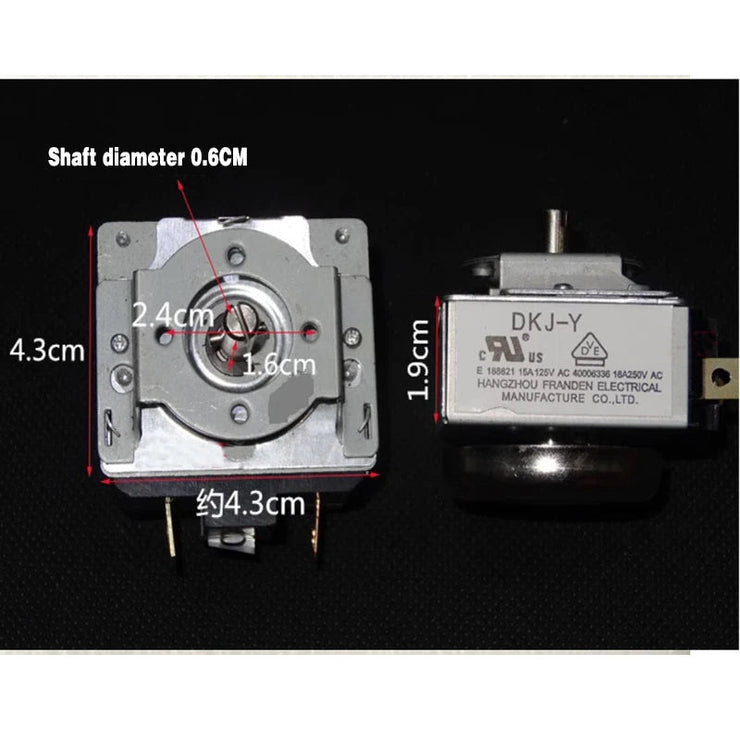 Multifunctional bread maker toaster high-temperature resistant for 5 minutes mechanical chime timer Dowtherm components Mein Shop