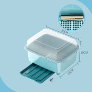 Tableware Storage Box Drain Dish Rack Kitchen Household Cup Holder Dish Rack Plastic Mein Shop