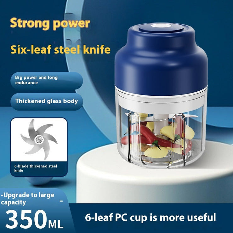 Electric Meshed Garlic Device Wireless Mini Garlic Press Automatic Stirring Mein Shop