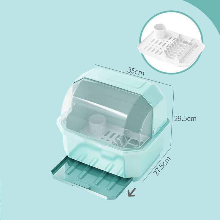 Tableware Storage Box Drain Dish Rack Kitchen Household Cup Holder Dish Rack Plastic Mein Shop