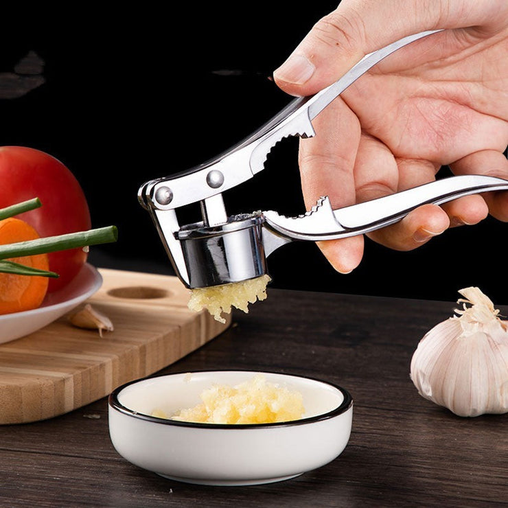 Kitchen Supplies Household Stainless Steel Manual Garlic Press Mein Shop