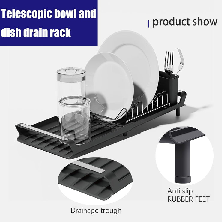 Kitchen Single-layer Dish Rack Mein Shop