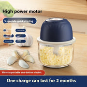 Mini Wireless Electric Food Garlic Press Electric Mein Shop